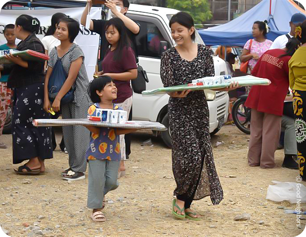 미얀마 지역주민의 활동 이미지2