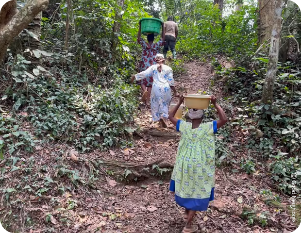 물길러 가는 여인들